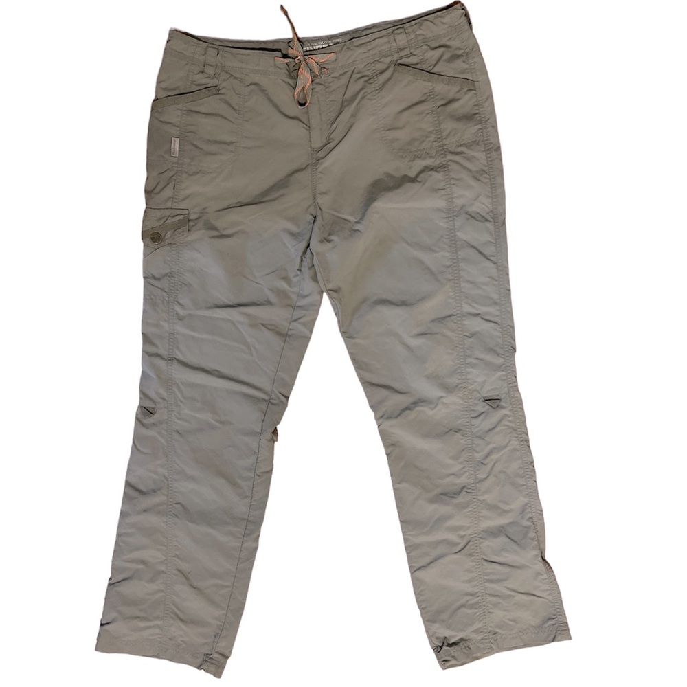 WEINBRENNER Women’s Convertible Ripstop Lightweight Hiking Pants, Khaki, X-Large